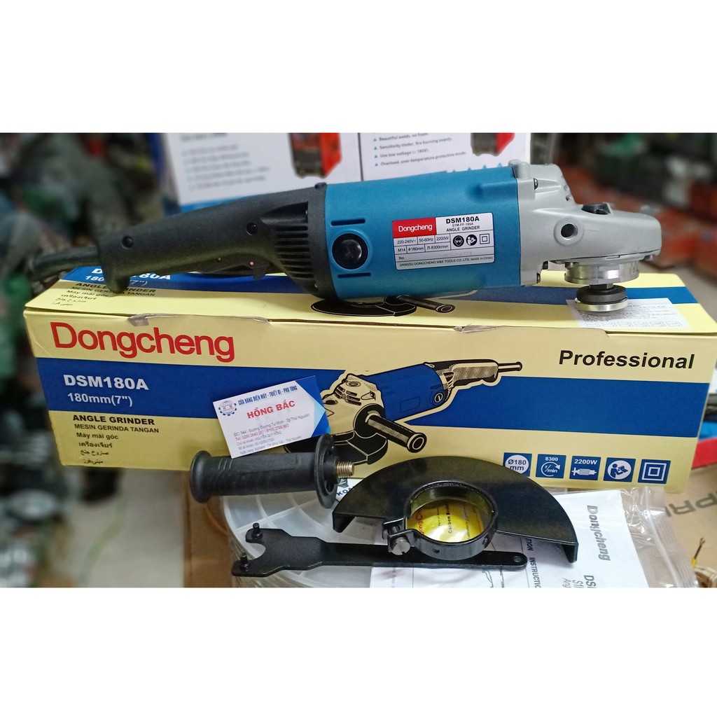 Máy mài góc Dongcheng DSM180A 180mm 2020W