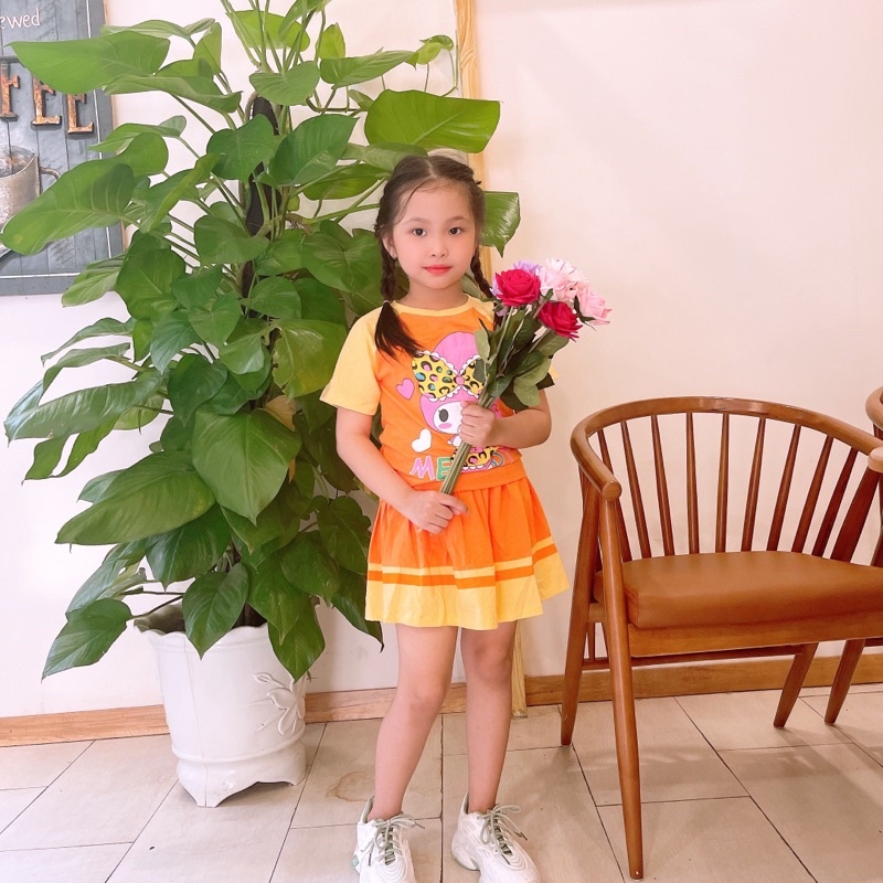 Set váy bé gái, bộ váy bé gái size đại