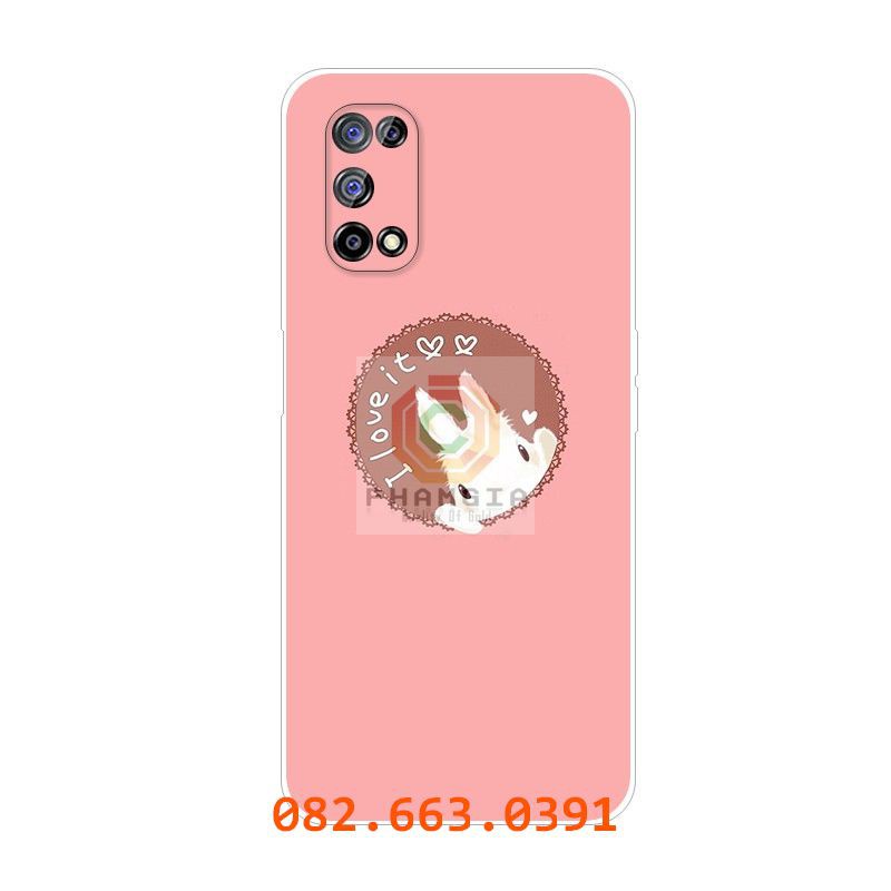 Ốp lưng Realme V5 dẻo in hình bông hoa sắc nét