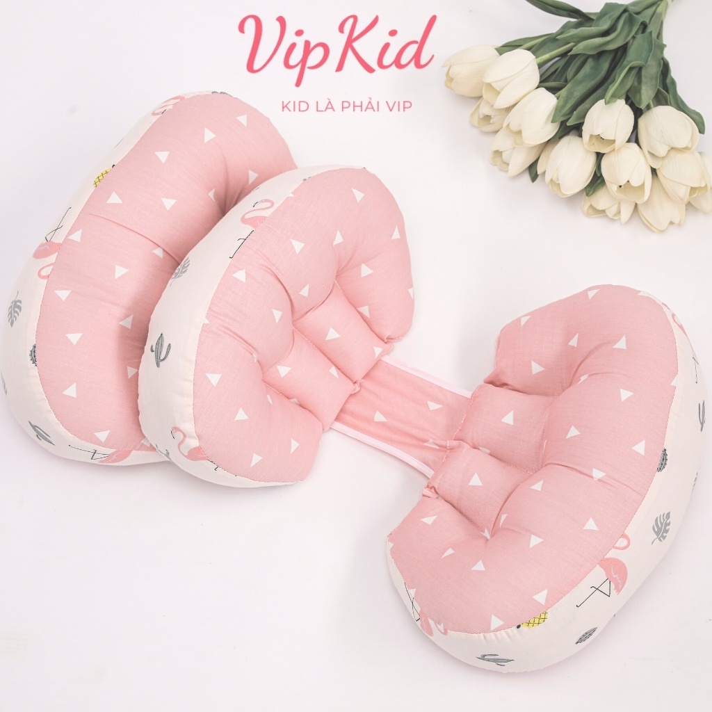 Gối bầu cánh tiên Carekids gối bà bầu giảm đau lưng đỡ bụng cho bà bầu một giấc ngủ ngon Vipkid