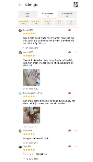 XỊT NGĂN MỒ HÔI TAY CHÂN MỒ HÔI NÁCH NỘI ĐỊA TRUNG QUỐC (COMBO 2 SIZE KHÁCH TỈNH FREESHIP ĐƠN HÀNG 250.000Đ) | BigBuy360 - bigbuy360.vn