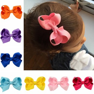 Set 20 Kẹp Tóc Nơ Nhiều Màu Cho Bé Gái
