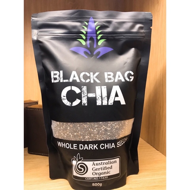 Black Chia Bag của Úc 500g date 2023