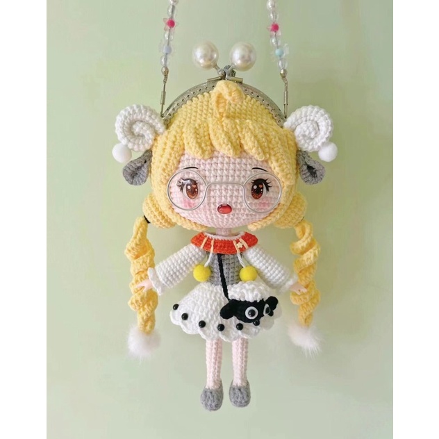 Bộ 6 cặp Tay giả búp bê handmade, tay búp bê túi khung