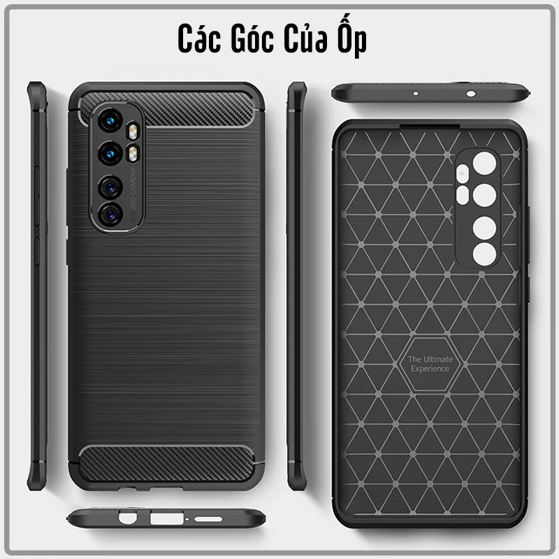Ốp lưng cho Xiaomi Mi Note 10 Lite Chống sốc - Rugged Armor