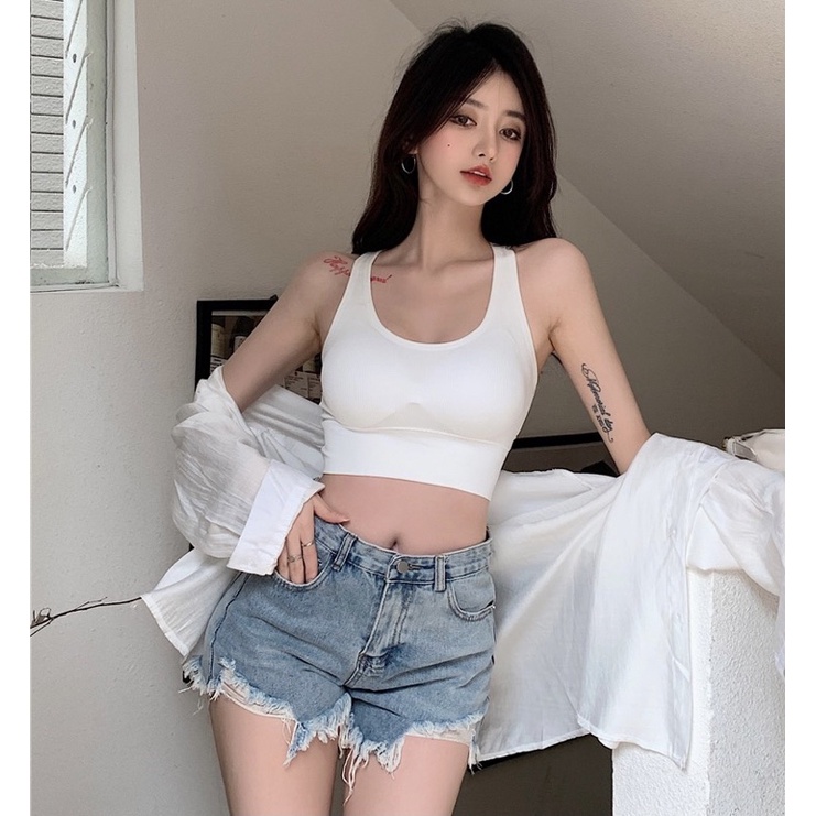 Áo Bra Dây Đan Chéo Lưng Tôn Dáng Siêu Sexy 4853