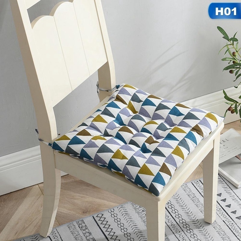Đệm Lót Ghế Ngồi Hình Vuông Chất Liệu Cotton Lanh Mềm Mại Tiện Dụng Cho Gia Đình / Văn Phòng | BigBuy360 - bigbuy360.vn