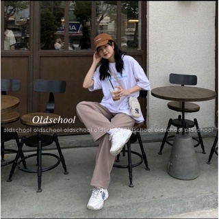 Quần tây hai cúc ống suông - Quần tây xuông cài cúc lệch eo ulzzang