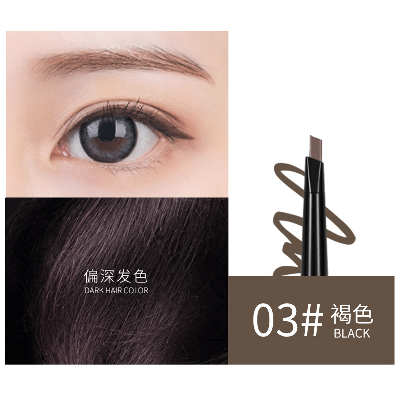 [Hàng mới về] Bút kẻ lông mày hai đầu trang điểm tự nhiên lâu trôi chống nhòe chống thấm nước | BigBuy360 - bigbuy360.vn