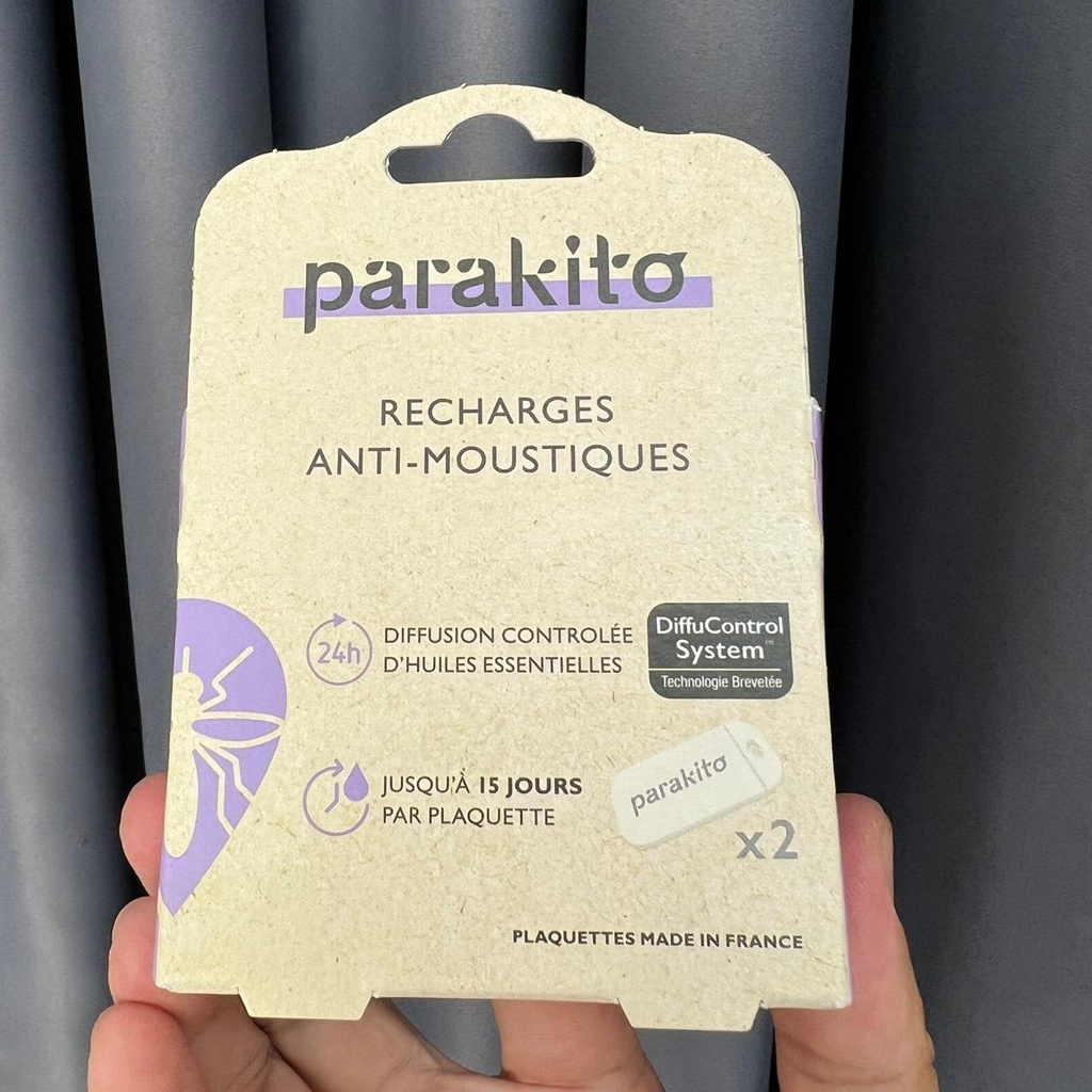 [Có sẵn] [Ảnh thật] Viên sạc muỗi Parakito mẫu mới 2022