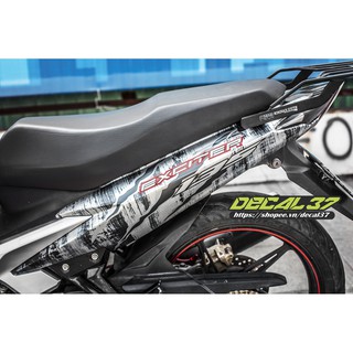 Tem Trùm Exciter 135 Cá mập xám đen