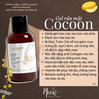Gel bí đao rửa mặt Cocoon 140ml