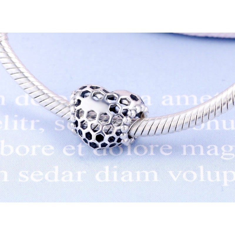 charm pan honey be happy bạc s925 cao cấp