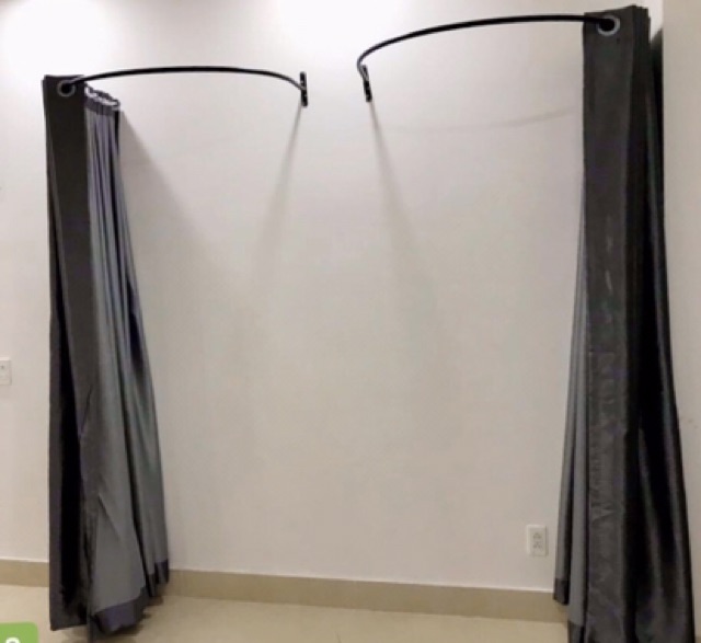 Rèm phòng thay đồ rộng 3 m cao 2,7 m
