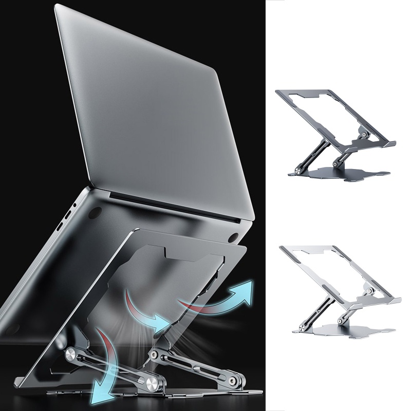 Giá Đỡ Laptop Bằng Nhôm Có Thể Điều Chỉnh Tiện Dụng