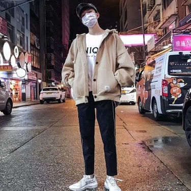 Áo khoác bomber thời trang dành cho nam và nữ size S-4XL