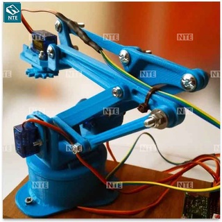 [NTE] Bộ Khung Cánh Tay Robotic MG90S ARM 3 bậc tự do sử dụng động cơ Servo MG90S