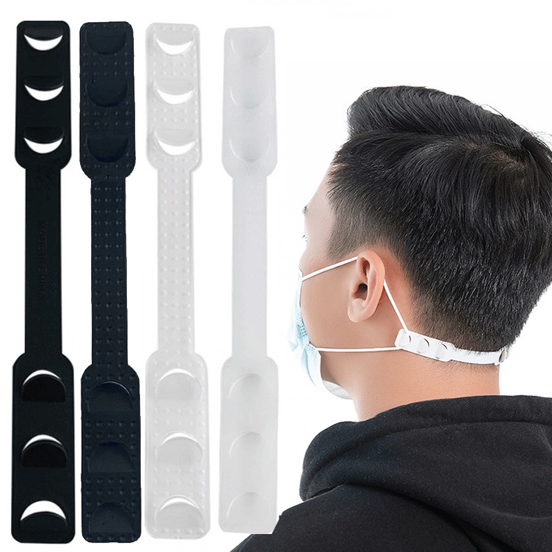 Dây móc dài nới rộng dây đeo khẩu trang điều chỉnh được không để lại dấu vết có thể tái sử dụng bằng nhựa