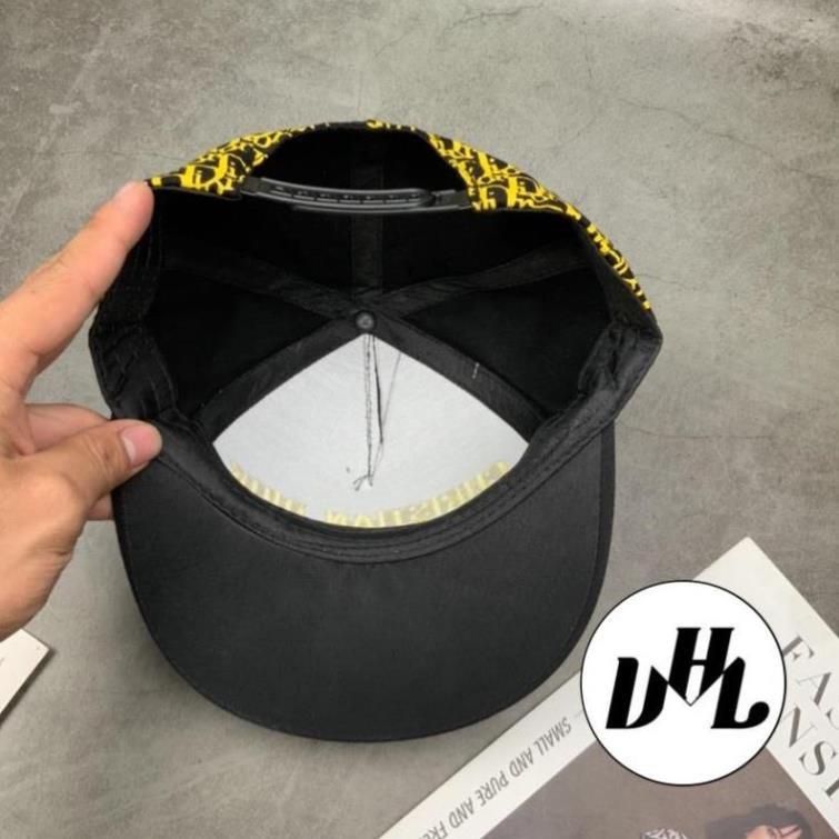 ( Size 1 - 3 tuổi ) Mũ Hiphop Thể Thao in Dio Vá Kết Đen Thời Trang Cho Bé Cao Cấp