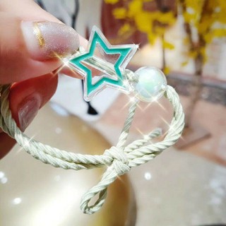 Dây buộc cột tóc ngôi sao đính pha lê