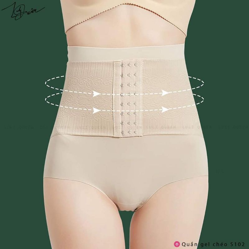 Quần gen móc cài KHÔNG VIỀN, KHÔNG HẰN gen bụng, nâng mông định hình cực tốt | BigBuy360 - bigbuy360.vn