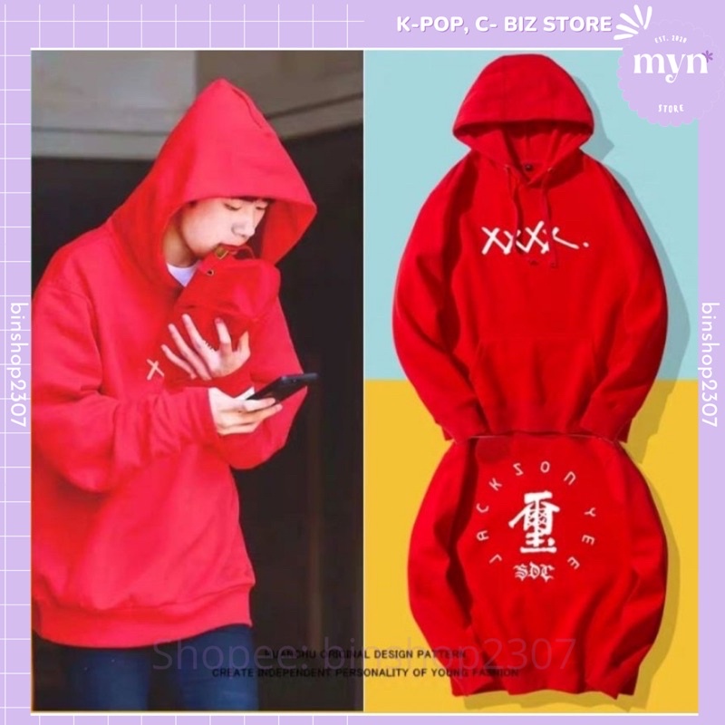  Áo Hoodie Dài Tay Jackson Yee - Dịch Dương Thiên Tỉ ( TFBOYS)