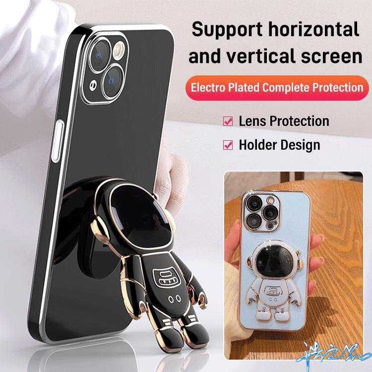 Ốp Điện Thoại In Hình Phi Hành Gia Có Giá Đỡ Cho Vivo Y20 Y20i Y11 Y12S Y15 Y12 Y12A Y17 Y95 Y91i Y91C Y50 Y30 Y83 Y81i Y19 V17 V21 V23