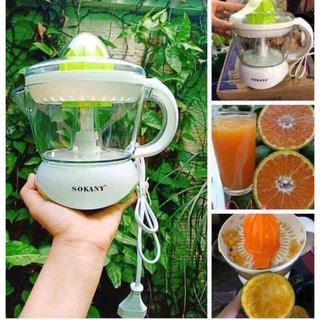 máy vắt cam bằng điện Sokany