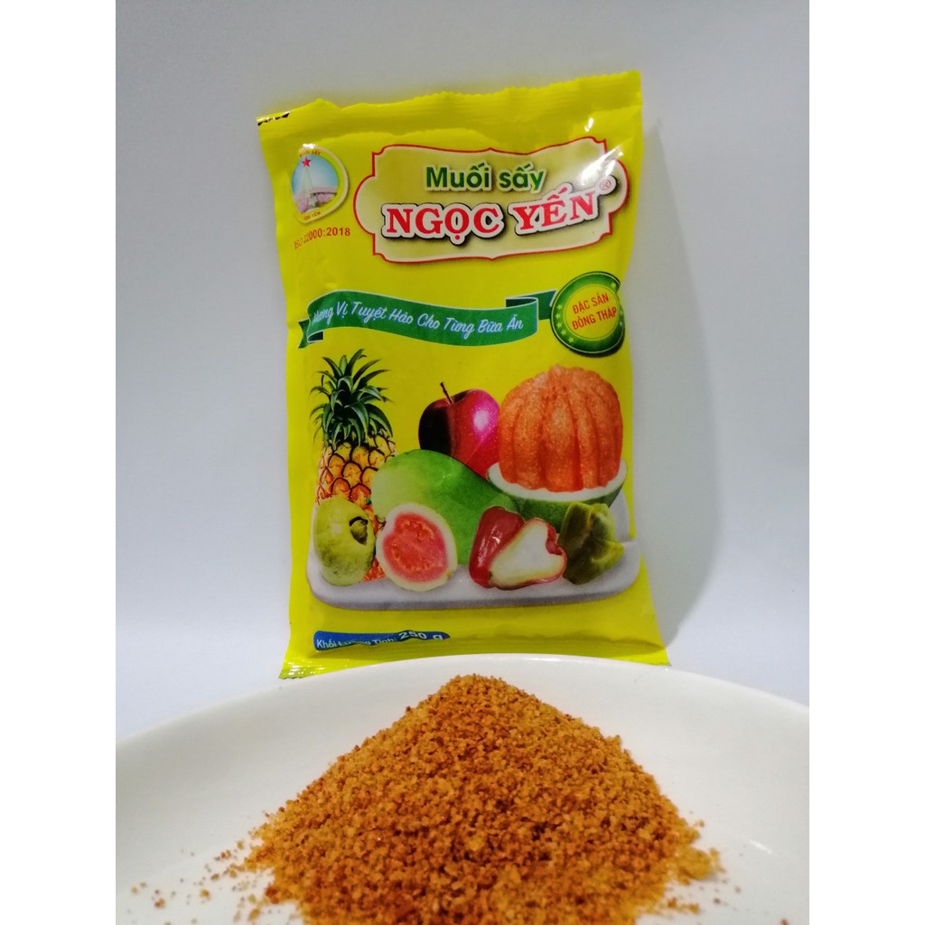 Muối Sấy Ngọc Yến 250g Chấm Gì Cũng Ngon Date 10/2022