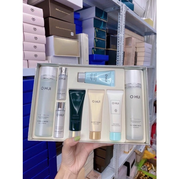 Set ohui trắng da