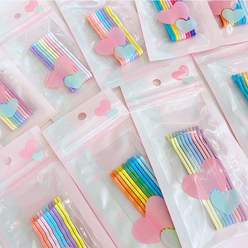 Kẹp tóc màu kẹo xinh xắn dành cho nữ