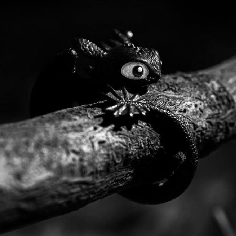 Nhẫn Hợp Kim Họa Tiết Hoạt Hình Phong Cách Punk Hàn Quốc