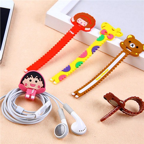 Sỉ 10 Thu gọn tai nghe, dây cáp hoạt hình