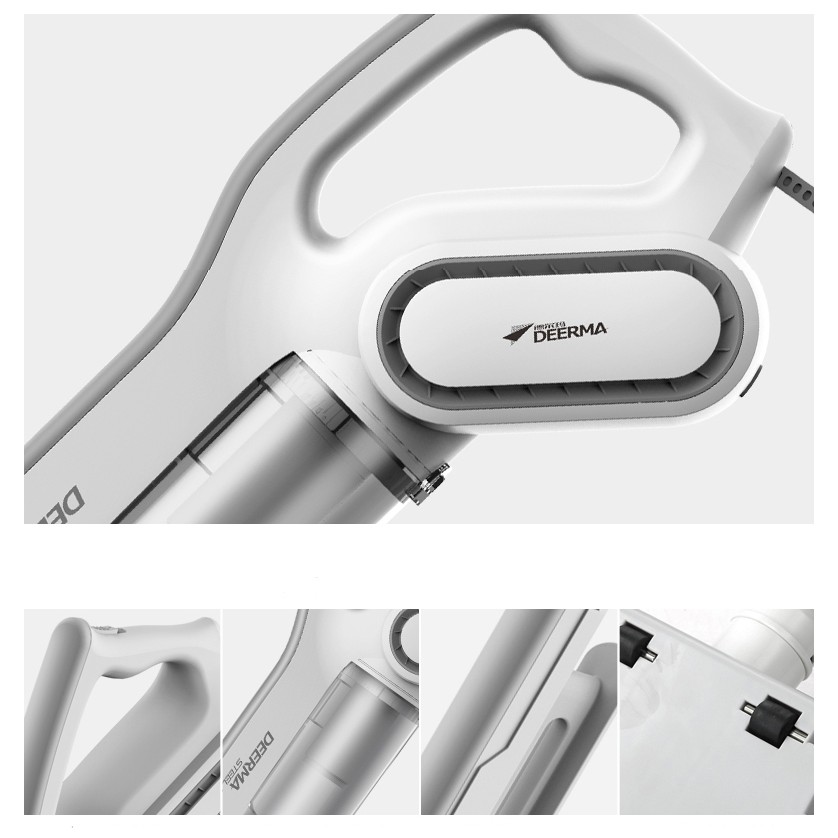 Máy Hút Bụi Gia Đình Cầm Tay 2 Chế Độ Deerma DX700 Công Suất Lớn 600W Công Nghệ Lốc Xoáy Cùng Bộ Lọc HEPA TN01 | BigBuy360 - bigbuy360.vn