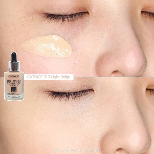[SĂN SALE - ĐỦ BILL] Kem nền CATRICE HD LIQUID COVERAGE FOUNDATION | BigBuy360 - bigbuy360.vn
