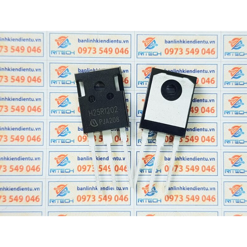 [Combo 5 con] H25R1202 IGBT 25A 1200V TO-3P