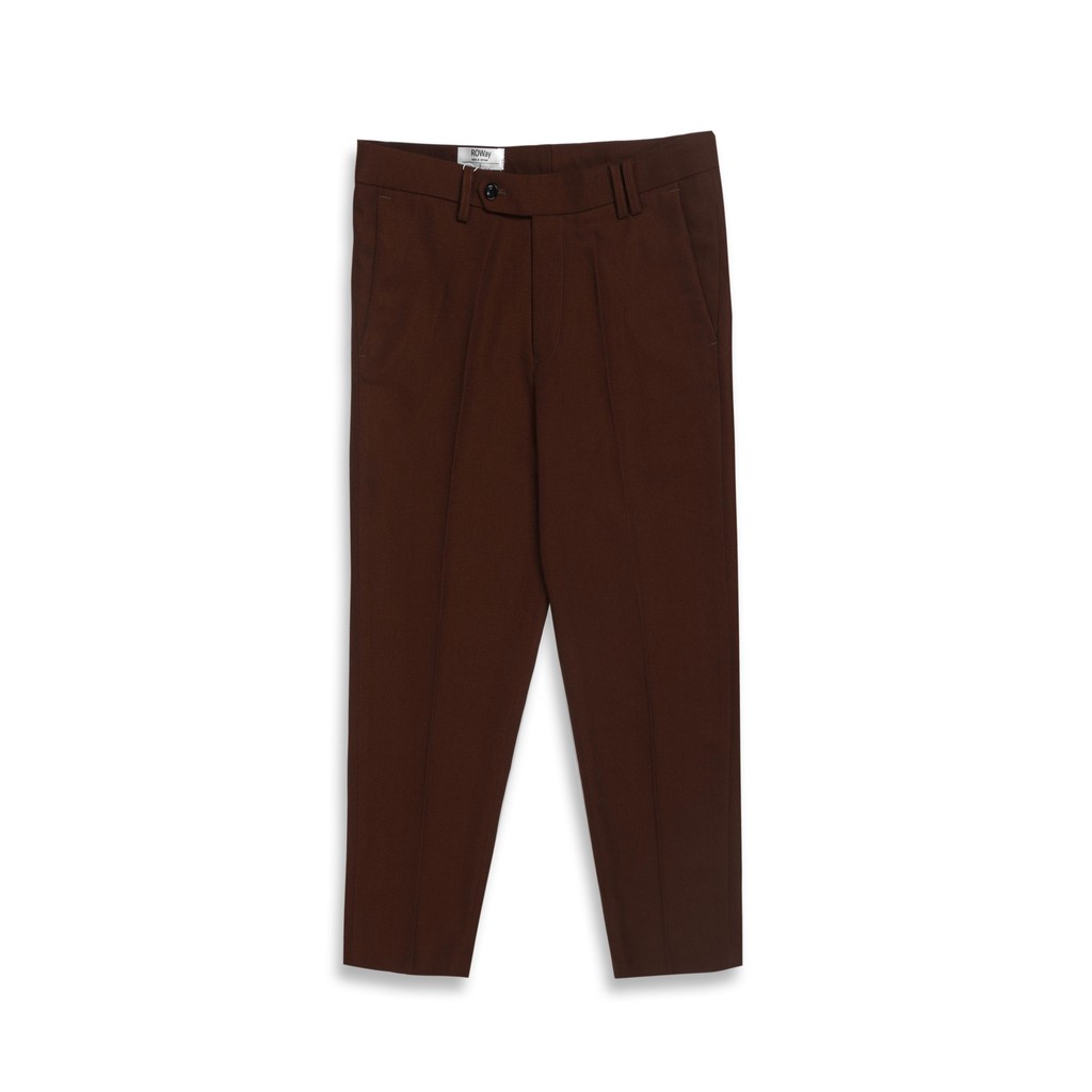 Quần Âu Suông [BẢO HÀNH 12 THÁNG] | Chất vải co giãn nhẹ | Quần Nâu | BigBuy360 - bigbuy360.vn