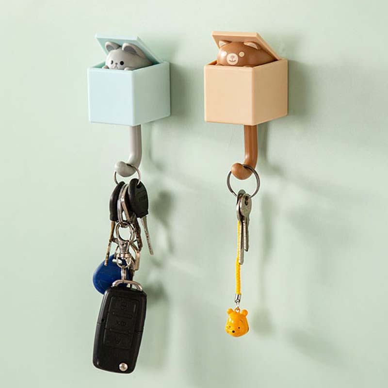 Móc treo đồ gắn tường hình động vật vui nhộn đáng yêu