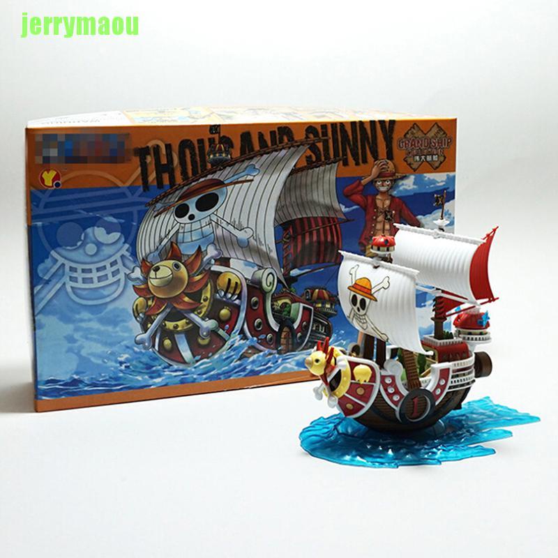 [JERU] One Piece THOUSAND SUNNY Pirate Ship model toy assembled collectible ERHZ