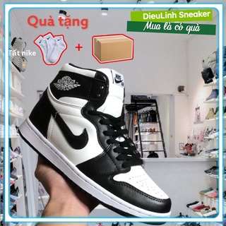 Giày jordan cổ cao panda nam nữ jd hàng đẹp full box full size