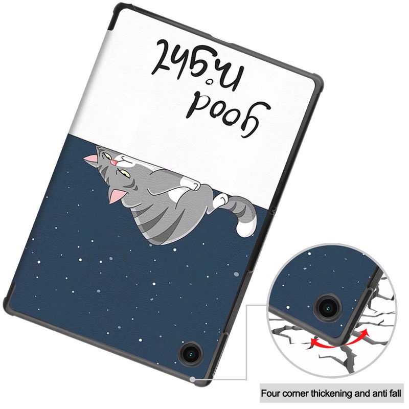 Samsung Galaxy Tab A8 10.5 inch  SM-X200 SM-X205 SM-X207 Bao da máy tính bảng thời trang cho Sơn màu Case