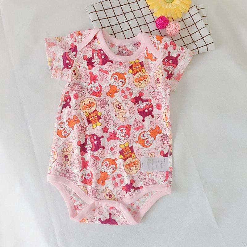 Jumpsuit tay ngắn họa tiết Anpanman đáng yêu cho bé