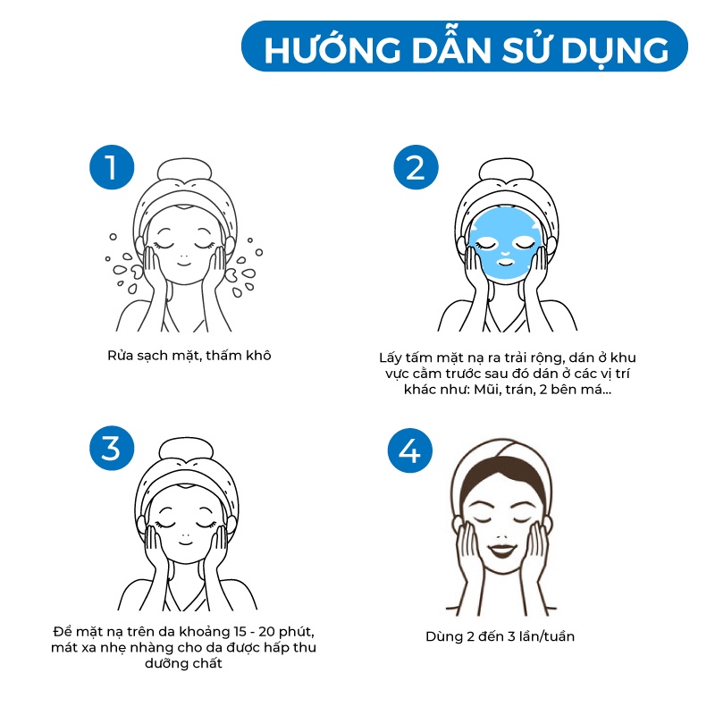 Combo 10 Túi mặt nạ giấy dưỡng ẩm -Mặt nạ dưỡng da chiết xuất từ lô hội 3W Clinic Hàn Quốc [Hàng Nhập Khẩu]