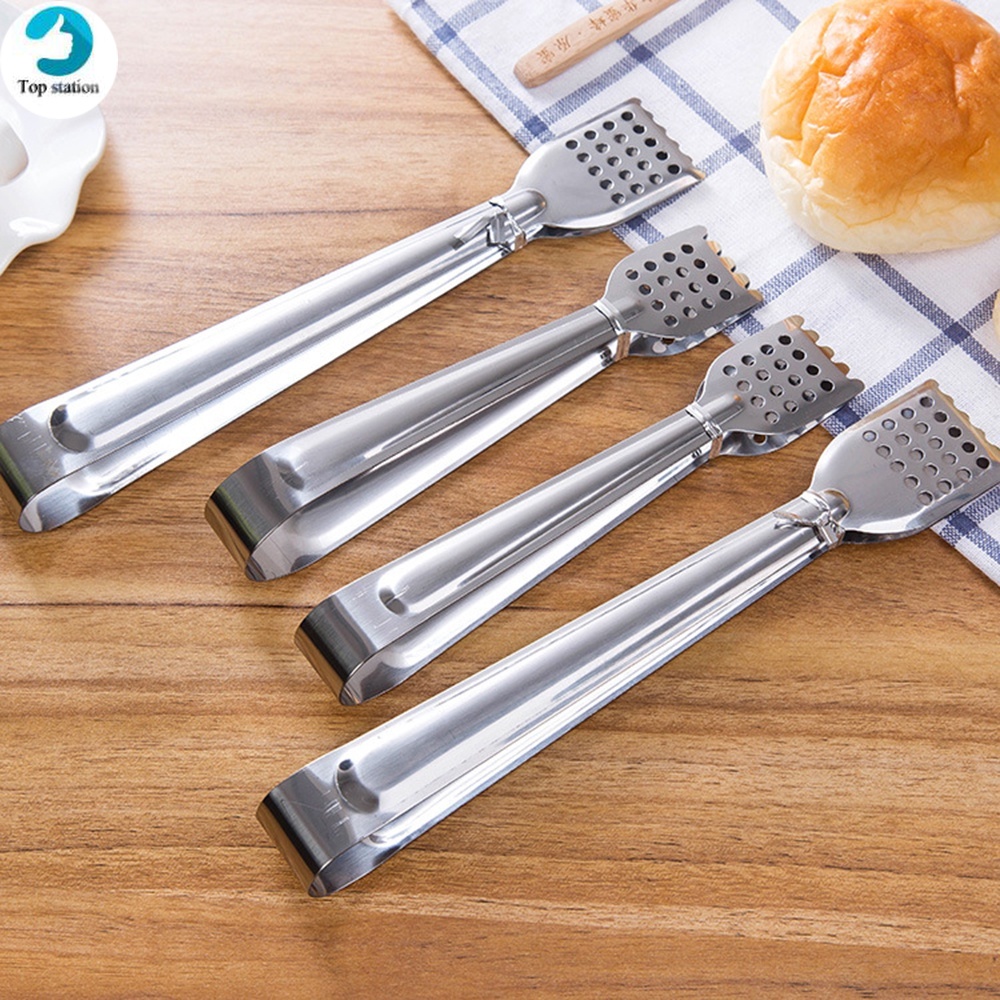 Kẹp gắp thức ăn bằng thép không gỉ tiện dụng