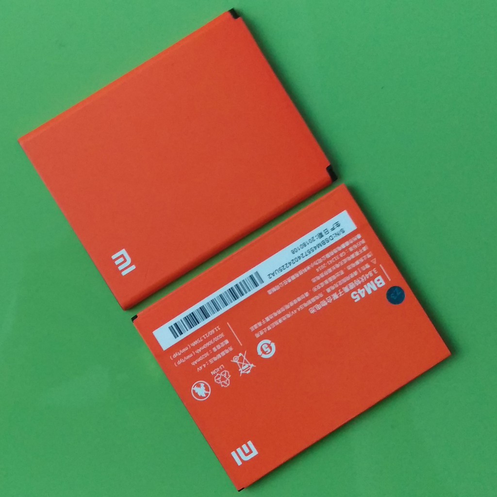 Pin Xiaomi Redmi Note 2 (BM45) - CAM KET ZIN 100%