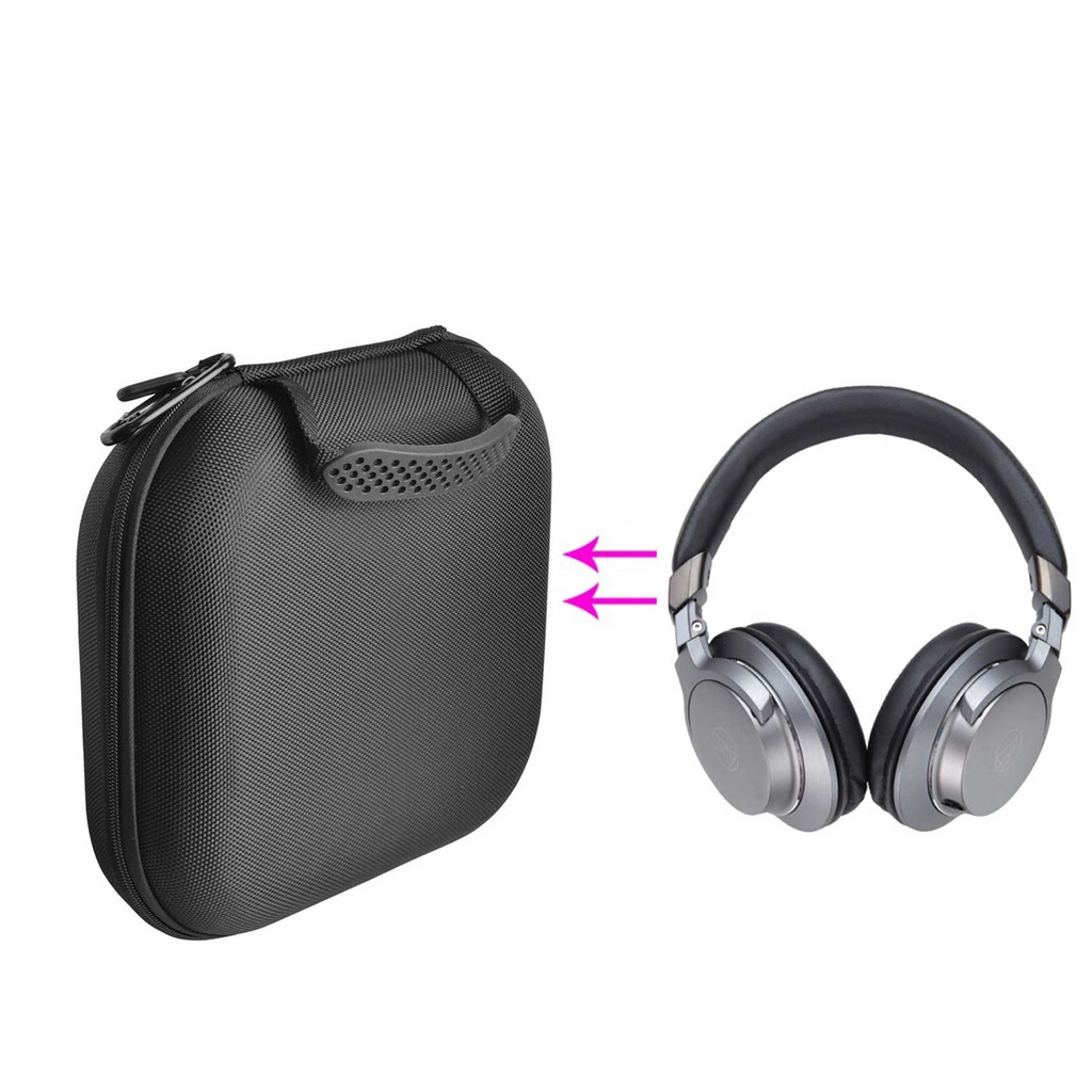 Vỏ bảo vệ lưu trữ chống sốc cho phụ kiện tai nghe Bluetooth Audio Technica AR5iS / ATH-M50X