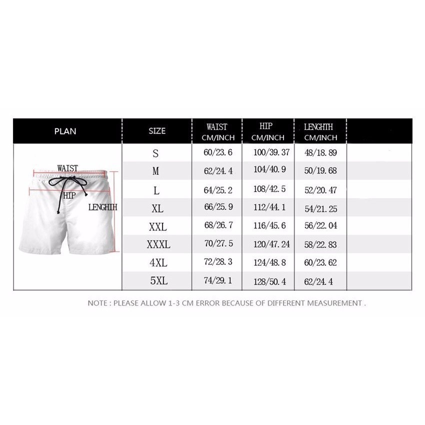 Quần Short Nam In Hình 3D Phong Cách Anime Naruto Cá Tính