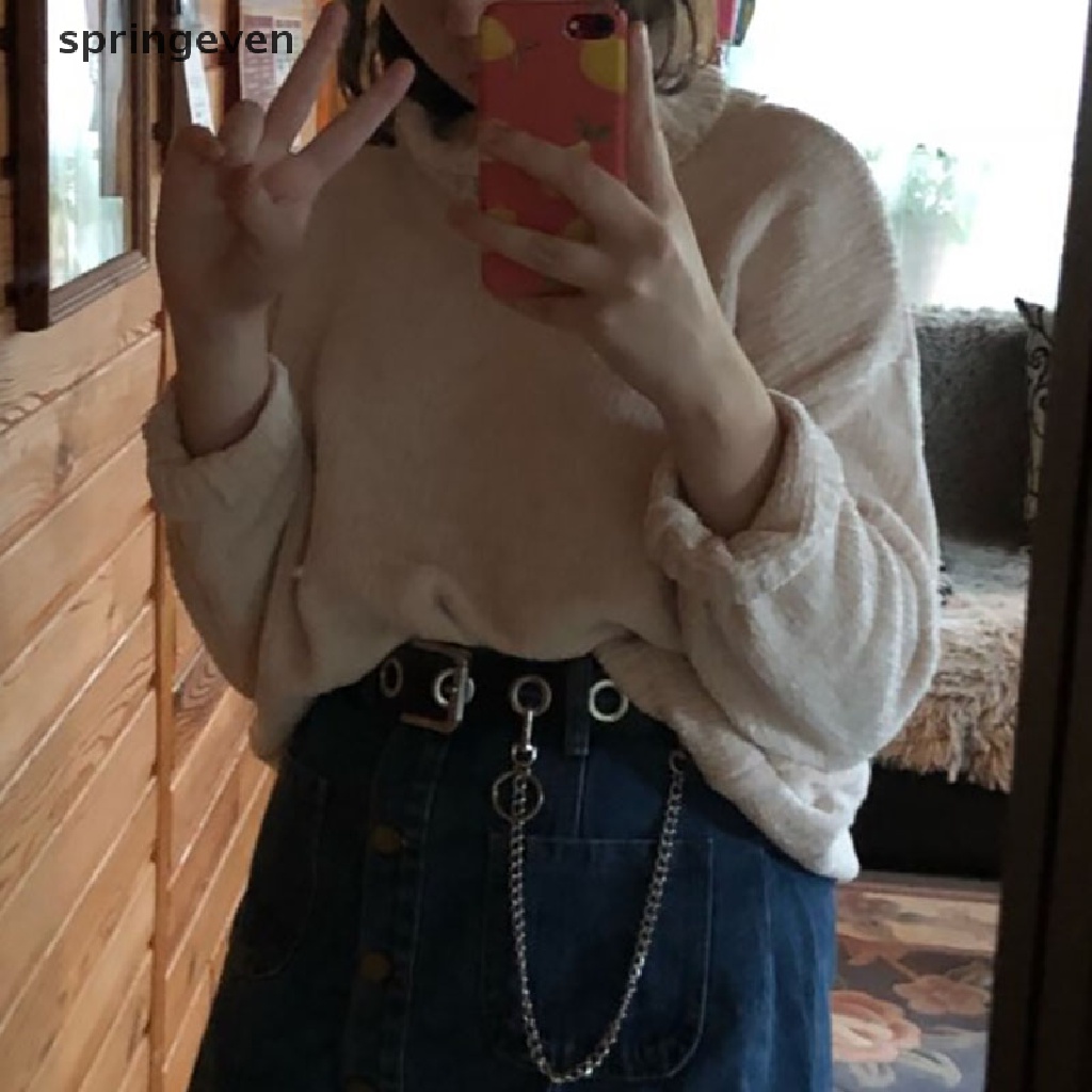 Dây Xích Kim Loại Đeo Thắt Lưng Quần Jean Phong Cách Punk Hiphop Cá Tính