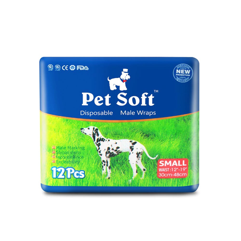 Bỉm Vệ Sinh Cho Chó Đực Pet Soft lẻ 1 chiếc