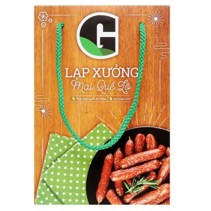 Combo 2 hộp lạp xưởng mai quế lộ 500g G kitchen